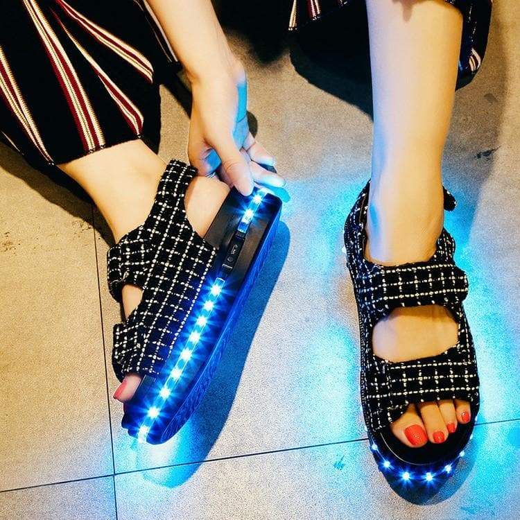 Colorful LED Lighting Sandals SP1812372 - Veooy