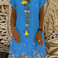 Women's Shift Dress Short Mini Dress - Short Sleeve Floral Print Summer V Neck Casual Floral White Black Blue Yellow S M L XL XXL 3XL 4XL 5XL