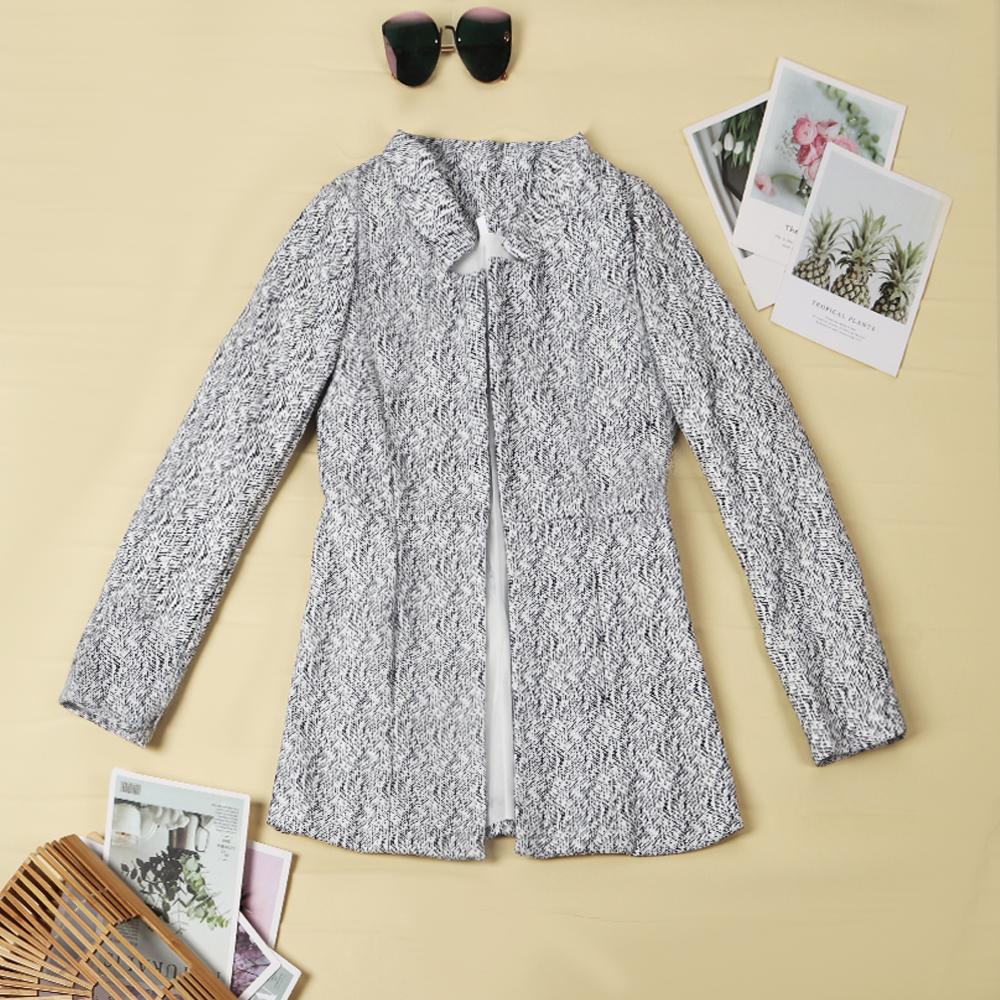Retro Pocketed Heather Grey Coat(4 Colors) 💖